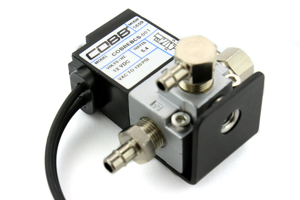 COBB Tuning 3-Port Boost Control Solenoid - 2008-2014 Subaru WRX / 2008-2021 STI / 2009-2013 Forester XT