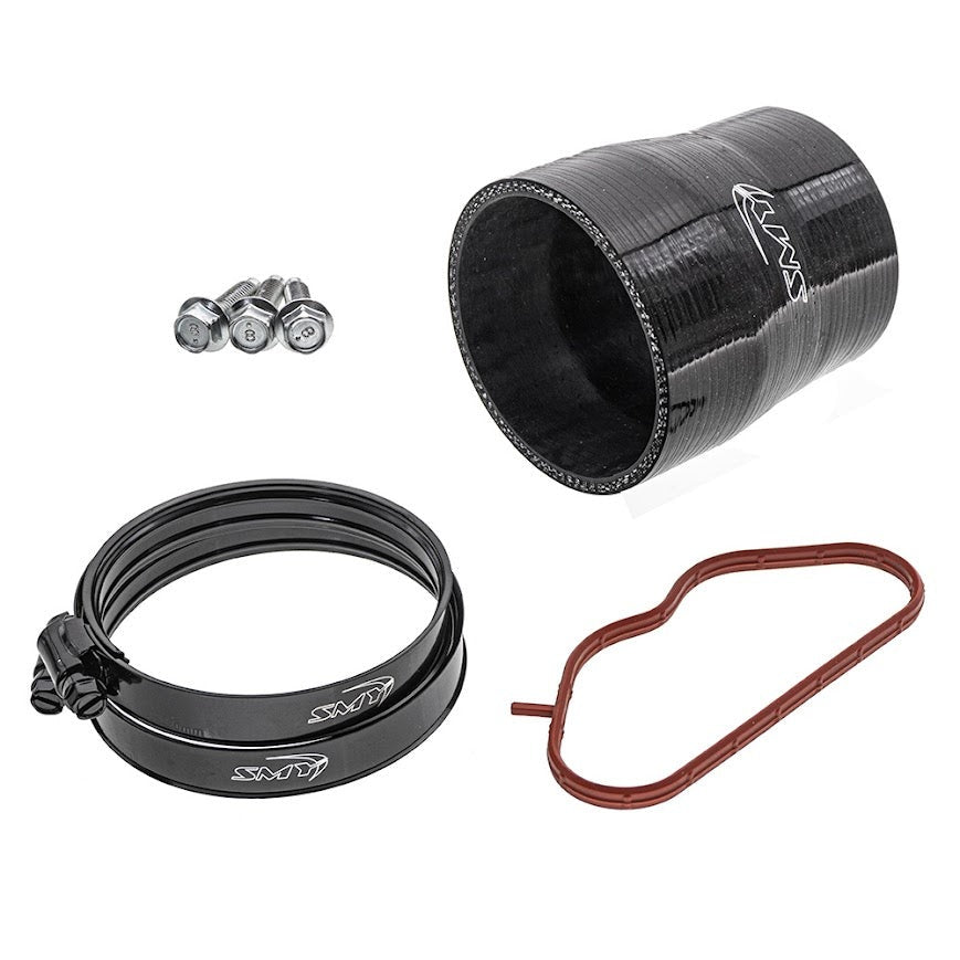 SMY GODZILLA Cast Aluminum Top Mount Intercooler Pipe - Red - 2022-2026 Subaru WRX