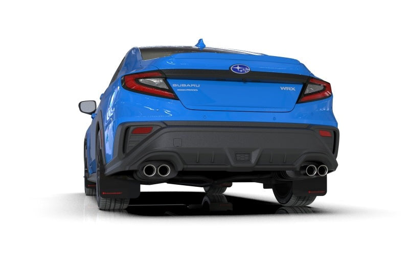 Rally Armor Black UR Mud Flap w/Red Logo - 2022-2026 Subaru WRX
