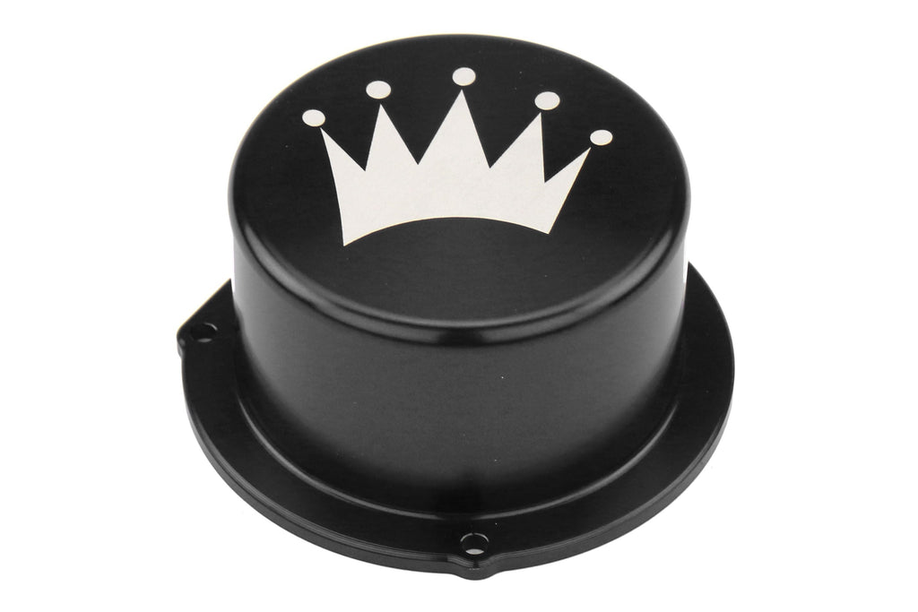 TurboXS Billet Aluminum Vacuum Pump Cover Black - 2015-2021 Subaru WRX