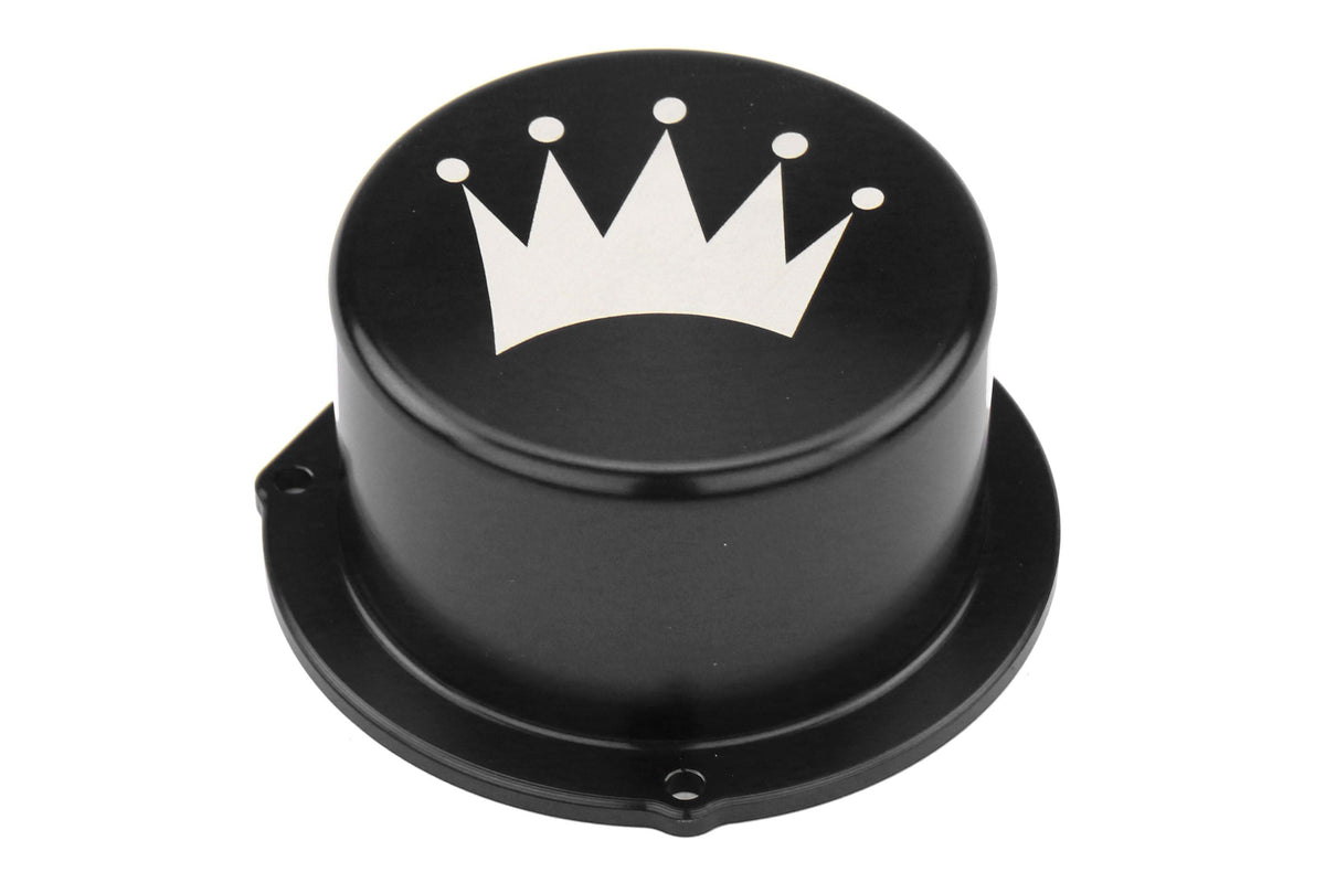 TurboXS Billet Aluminum Vacuum Pump Cover Black - 2015-2021 Subaru WRX