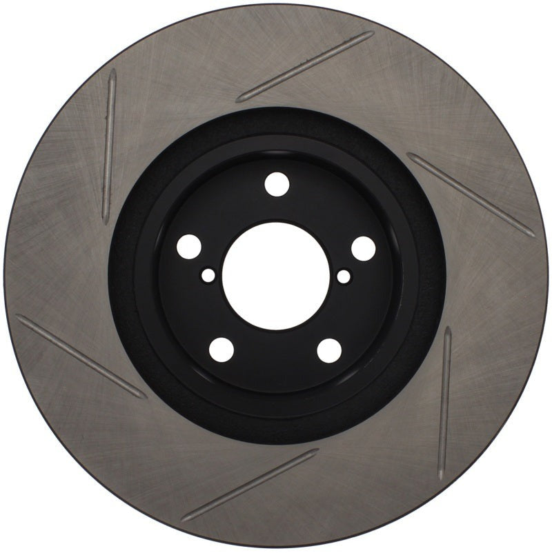 StopTech Slotted Sport Brake Rotor - Front Left - 2000-2005 Subaru Legacy