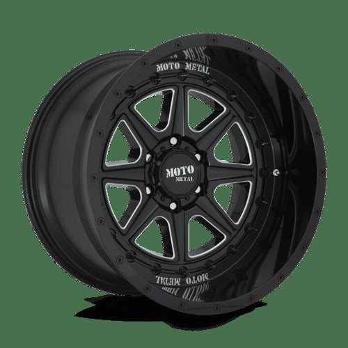 MO801 22X12 6X5.5 G-BLK MILL -44MM