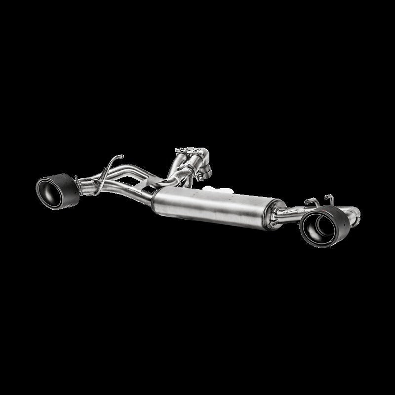 Akrapovic Slip-On Line Stainless Steel (Requires Tips) for 2012-2019 Fiat Abarth 500/595C/Turismo 1.4L (Excl US Models) - M-FI/SS/1H