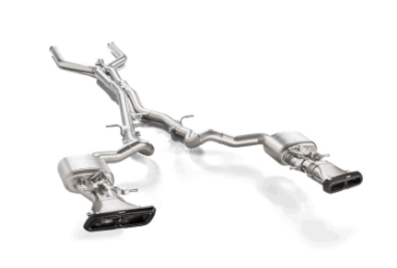 Akrapovic Evolution Line Cat Back Titanium without Tips for 2018 Mercedes Benz E63 (W213) - MTP-ME/T/5H