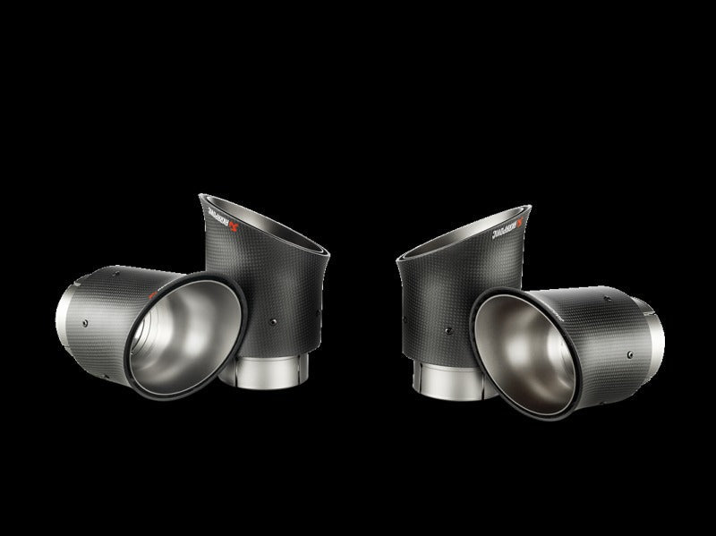 Akrapovic Slip-On Line Titanium with Carbon Tips for 2014-2017 Chevrolet Corvette Z06 (C7) - MTP-CO/TI/2