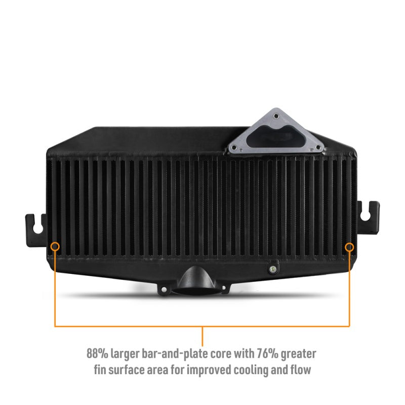 Mishimoto Top-Mount Intercooler - Black - 2019-2023 Subaru Ascent