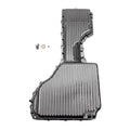 Wehrli 17-19 GM Duramax WCFab X PPE High Capacity Aluminum Oil Pan - Cat Yellow