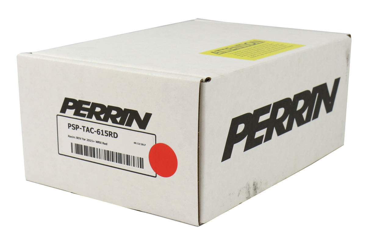 PERRIN Recirculation BOV Red - 2015-2021 Subaru WRX