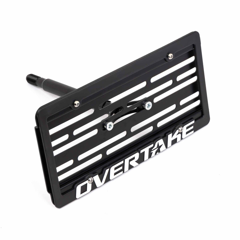 OVERTAKE MaxxAdjust License Plate Relocation Kit - Subaru 2002-2007 WRX, 2004-2007 STI, 2002-2007 Impreza