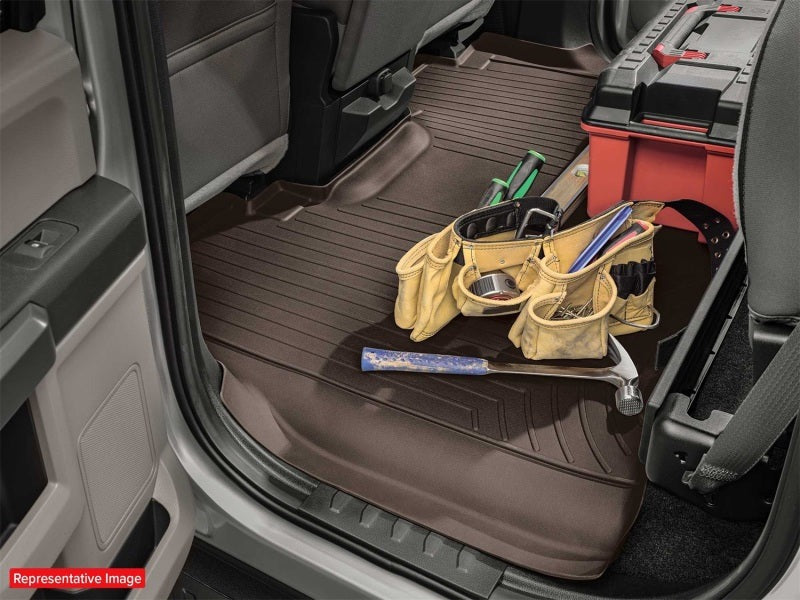 WeatherTech Front FloorLiner - Black - 2015-2019 Subaru Legacy (Excl. Manual Transmission)