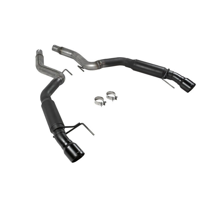 Flowmaster 15-23 Mustang BASE SS Outlaw Axle-Back Exhaust System - Black