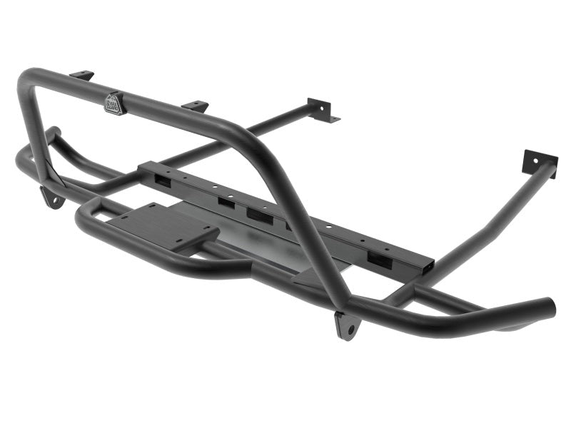 aFe Terra Guard Front Bumper Guard w/Winch Mount - Black - 2020-2024 Subaru Outback H4-2.4L / H4-2.5L