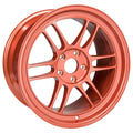 Enkei RPF1 18x9.5 5x114.3 38mm Offset 73mm Center Bore - Orange (Single Wheel) (STI w/ Brembos Requires Wheel Spacers)