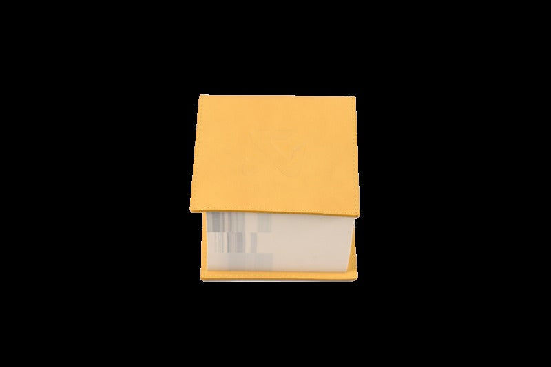Akrapovic Leather Memo Notepad - Yellow - 801730