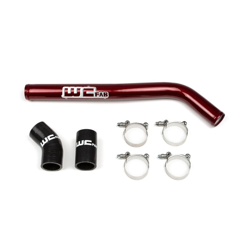 Wehrli 98.5-02 Cummins 5.9L Upper Coolant Pipe - Chevy Orange