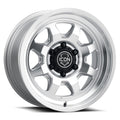 ICON Alloys Nuevo 17x8.5 6x5.5 +25mm 5.75" Backspacing Silver Machined Wheel - 8117859057SM