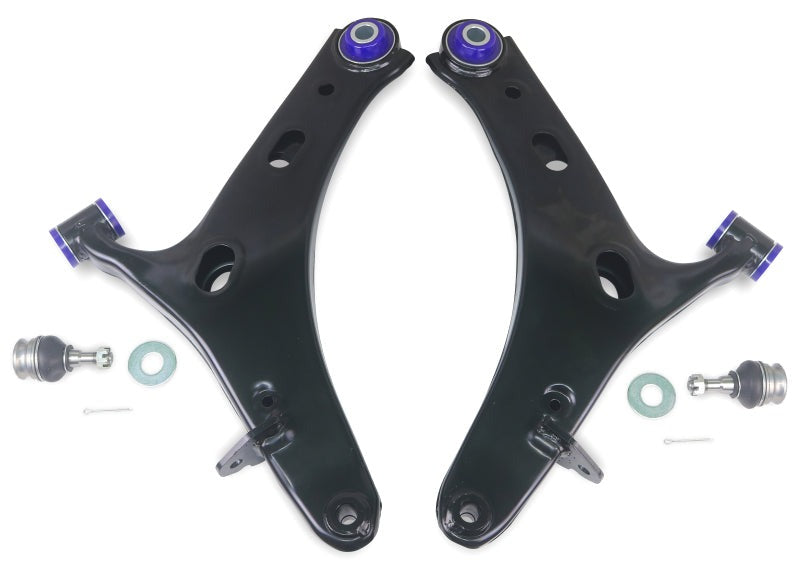 SuperPro Front Lower Control Arm Set w/Bushings - 2013-2018 Subaru Forester