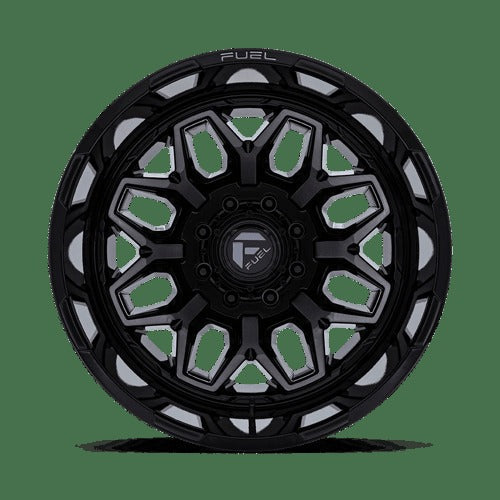 D875 22X8.25 8X210 G-BLK GTCC -227MM