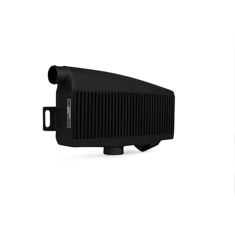 Mishimoto Subaru Top-Mount Intercooler Kit, Powder Coated Black & Blue Hoses - 2002-2007 Subaru WRX / 2004-2007 STI