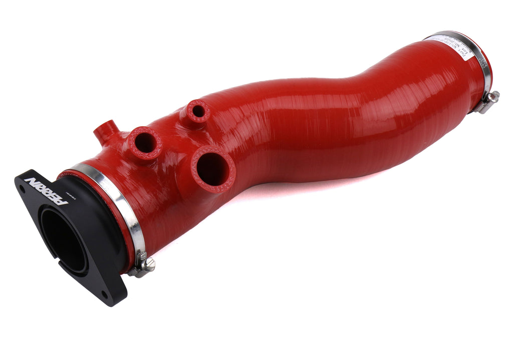 PERRIN Turbo Inlet Hose w/ Nozzle Red - 2015-2021 Subaru WRX