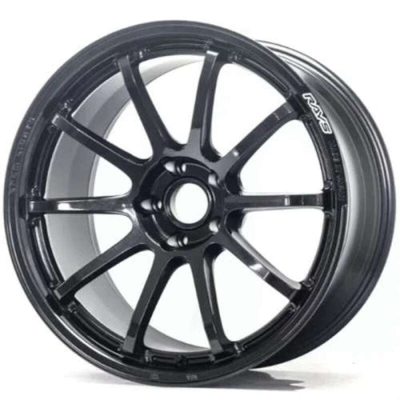 Gram Lights 57NR 18x9.5 +38 5x114.3 - Grace Silver (Single Wheel)