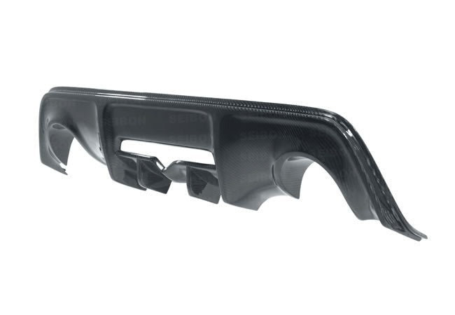 Seibon Carbon Rear Diffuser Cover - 2013-2016 Scion FR-S / 2013-2020 Subaru BRZ / 2017-2019 Toyota 86