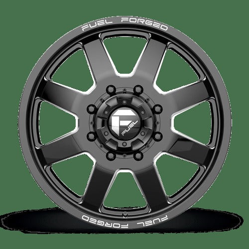 D09 20X8.25 8X210 MT-BLK-MIL 105MM