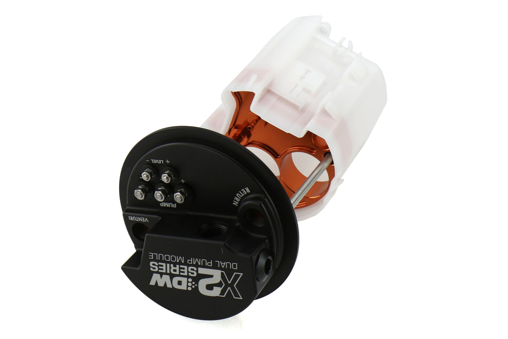 DeatschWerks X2 Series Fuel Pump Module w/o Fuel Pumps - Subaru Models (inc. 2008-2021 WRX / STI / 2008-2018 Forester / 2005-2009 Legacy)