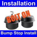 CP 05+ Tacoma Bolt On Front Bump Stop Installation
