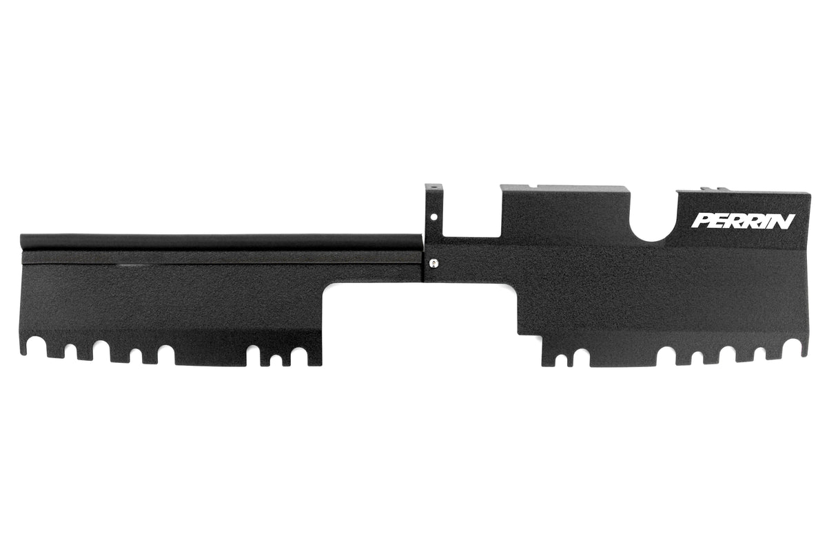 PERRIN Radiator Shroud (Use With & Without OEM Intake Scoop) Black - 2015-2020 Subaru WRX / STI