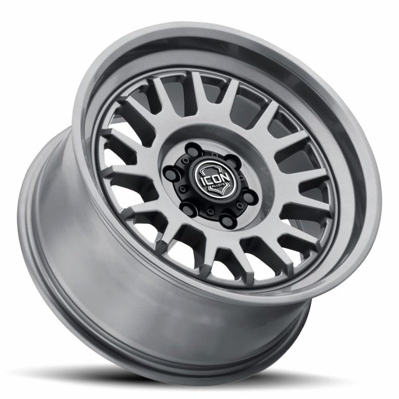 ICON Alloys Anza Gun Metal - 17x8.5 / 6x135 / 6mm / 5in BS
