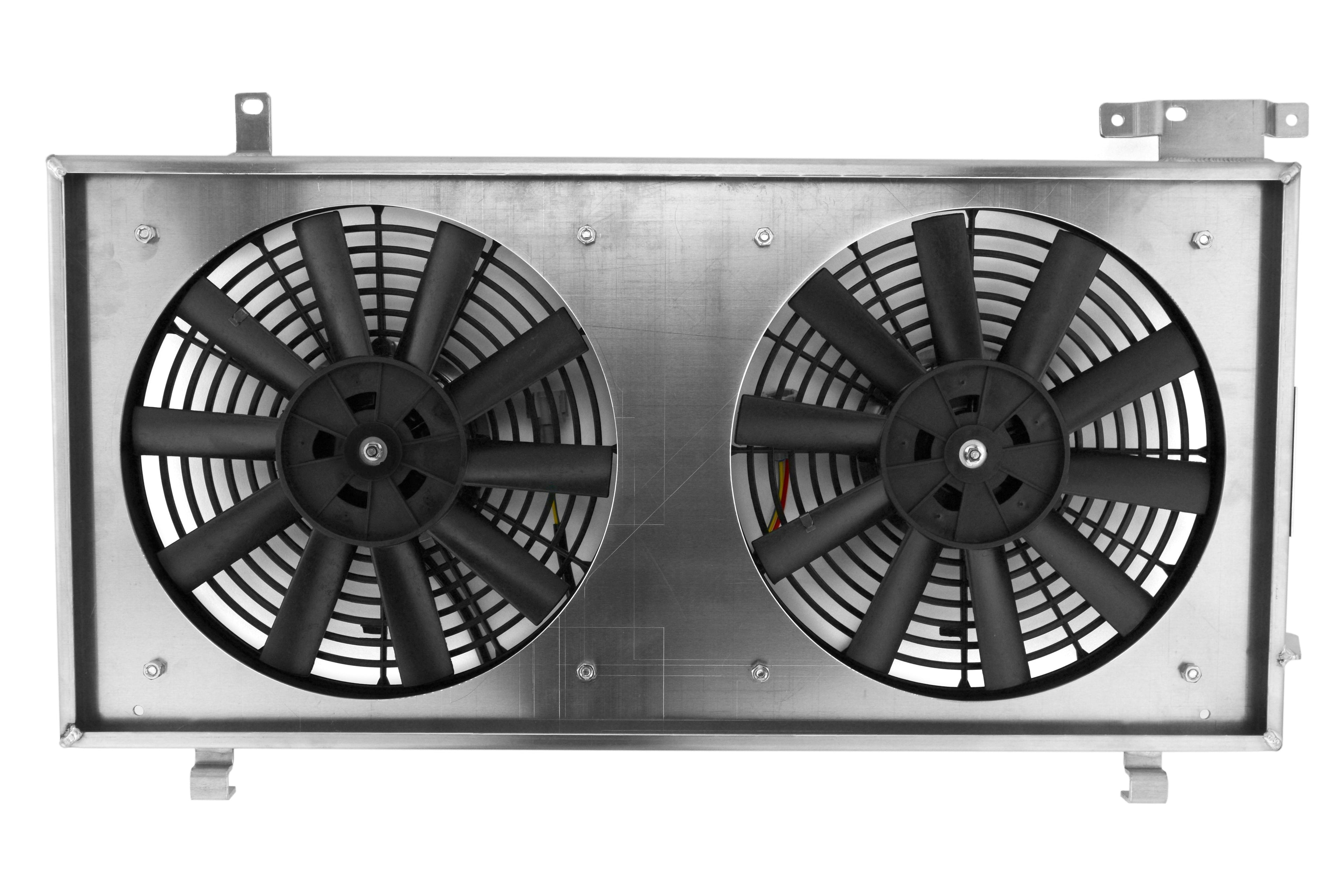 Mishimoto Plug and Play Aluminum Fan Shroud Kit - 2008-2015 Subaru WRX / STI