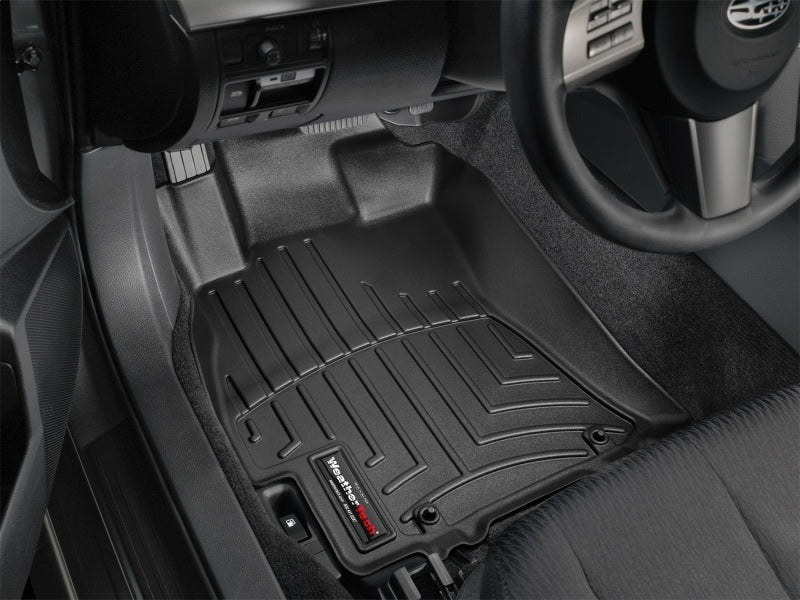 WeatherTech Front FloorLiner - Black - 2010-2014 Subaru Legacy