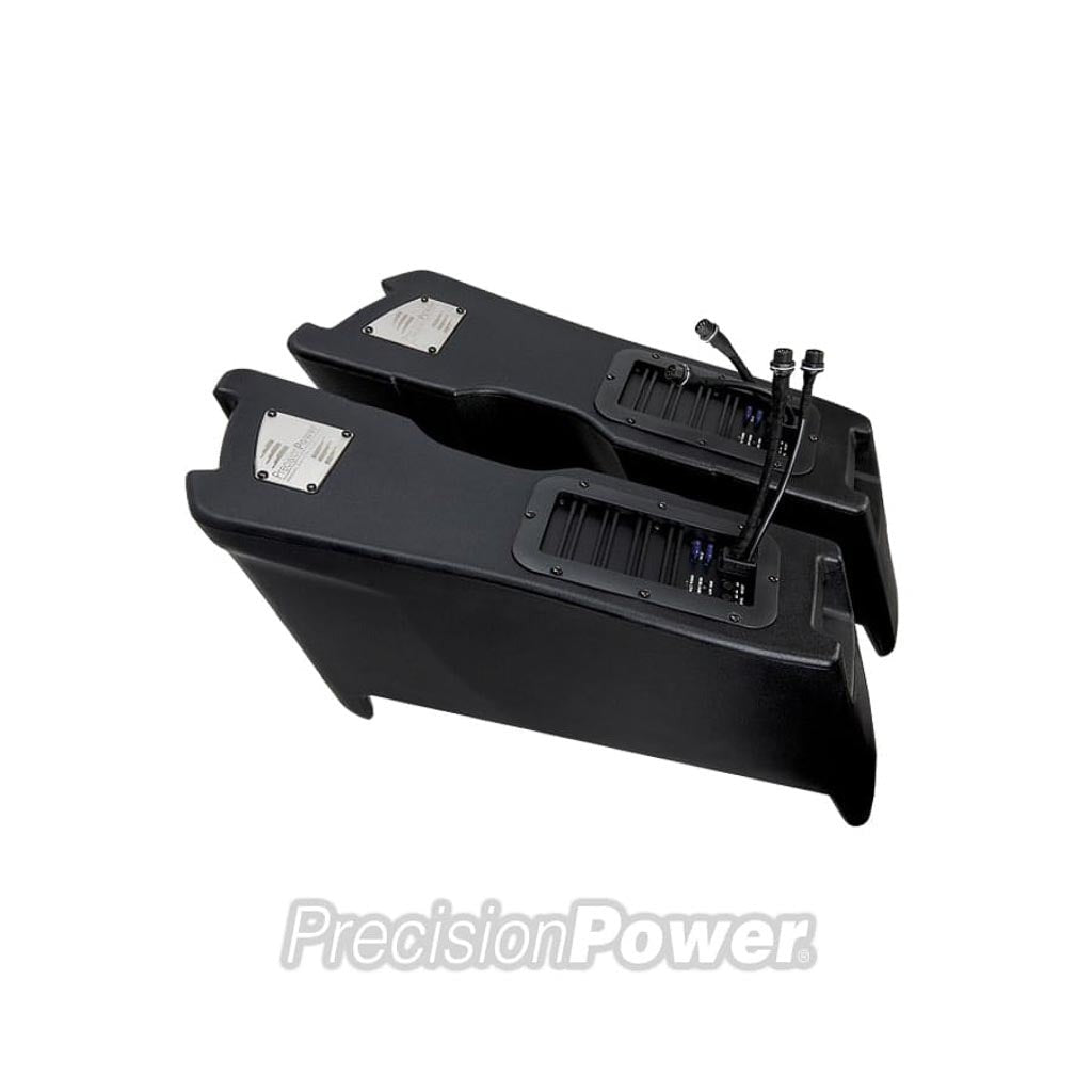 Installer-Friendly Saddlebag Powered Subwoofer Fits ’98-’13 Harley Davidson® Touring Models - HD13.SBW