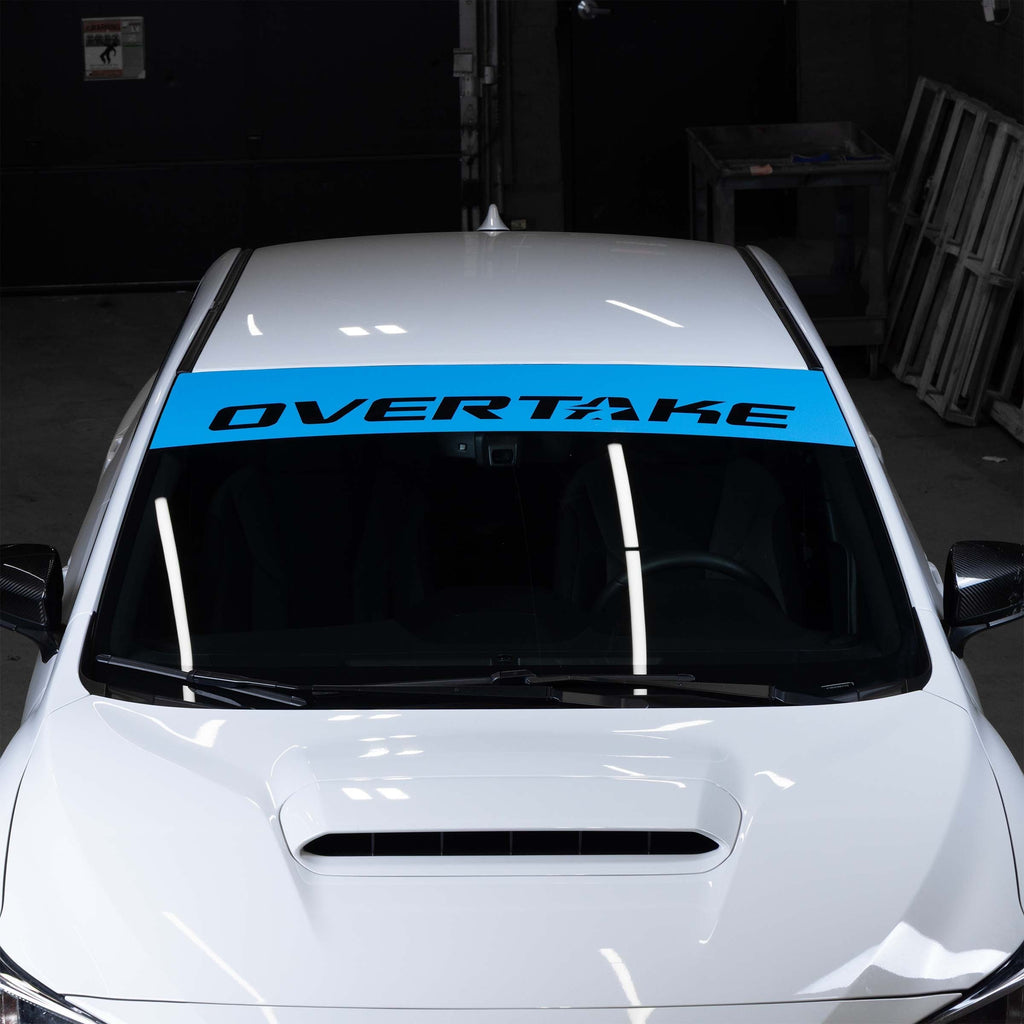 OVERTAKE Windshield Banner - Ships FREE!