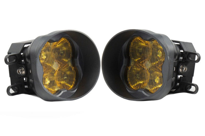Diode Dynamics SS3 Sport Type B Fog Light Kit ABL - Yellow SAE - Universal
