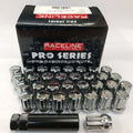 Raceline 14x1.50mm Spline Chrome Lug Nuts (32 Pack)