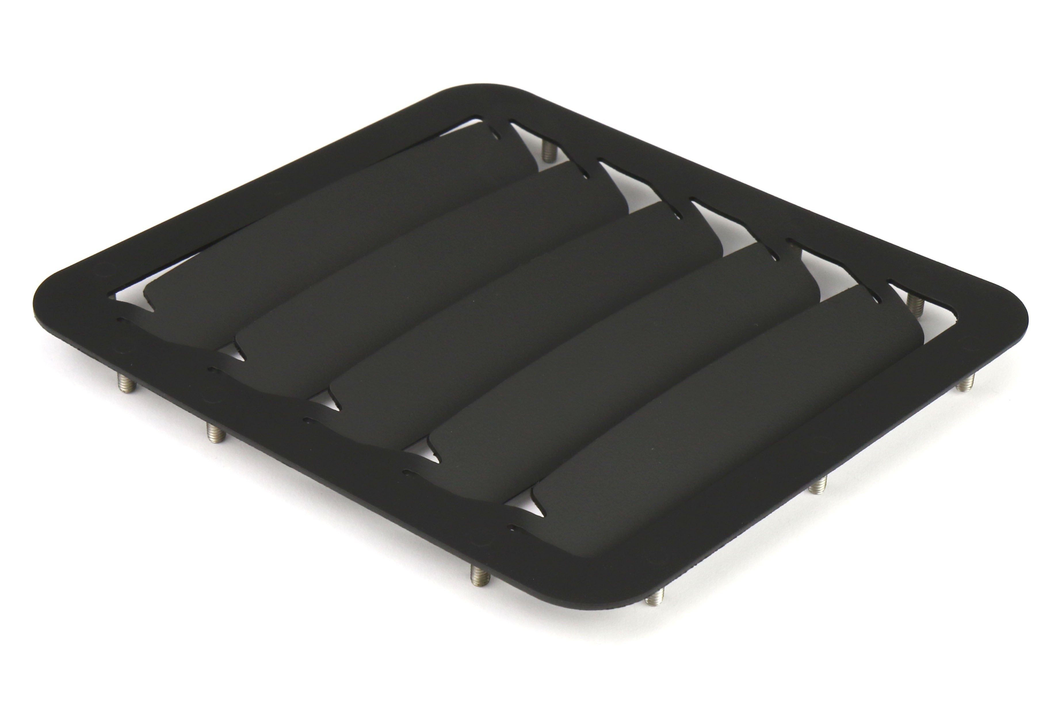 Verus Engineering Hood Louver Kit Black - 2015-2021 Subaru WRX/STI