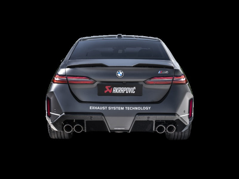 Akrapovic Tail Pipe Set for 2024+ BMW M5 (G90,G99) Round Carbon Fiber - TP-CT/78