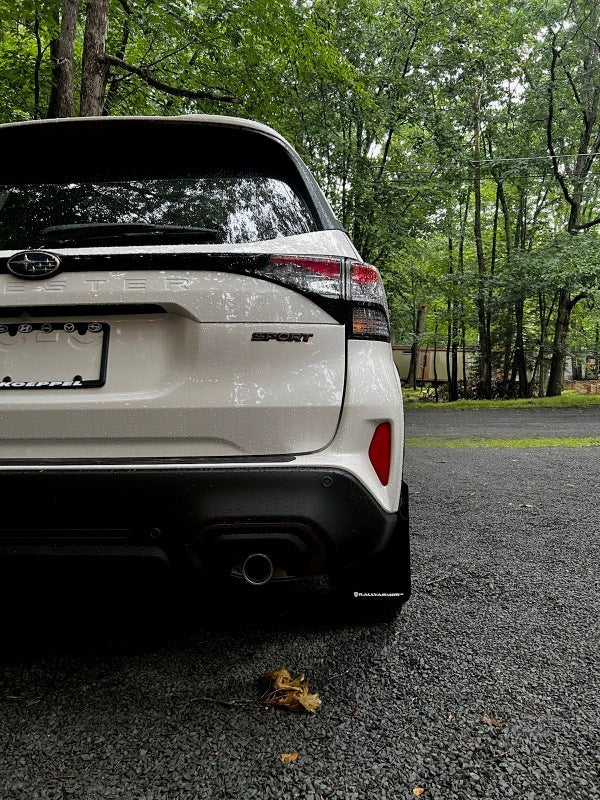 Rally Armor UR Mud Flap w/Grey Logo - Black - 2025-2026 Subaru Forester Hybrid