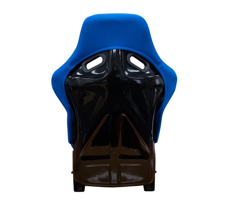 NRG Innovations FRP Large Cloth Bucket Seat Blue - Universal
