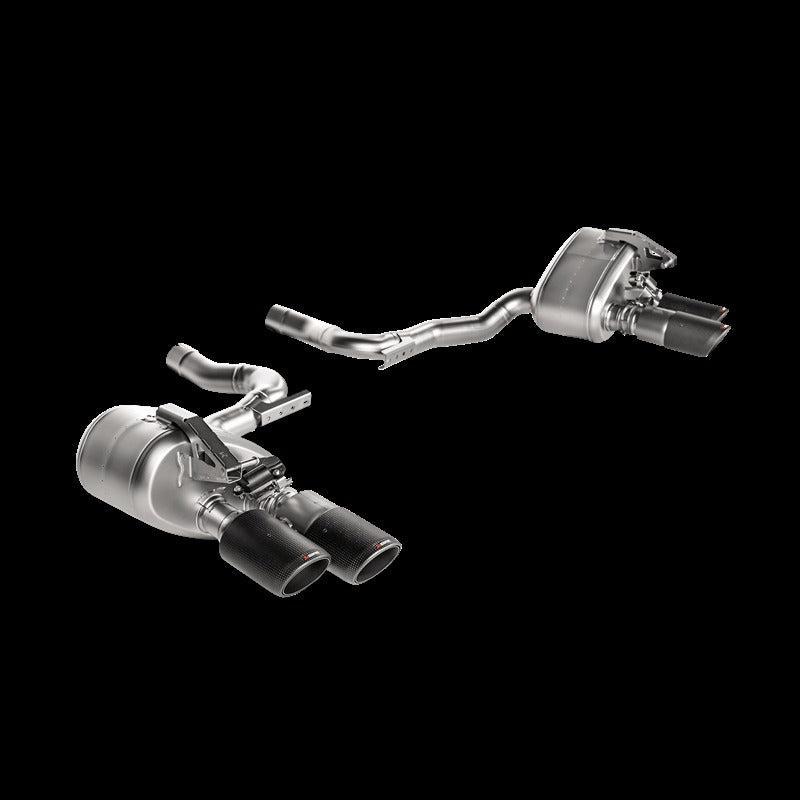 Akrapovic Slip-On Race Line Titanium (Requires Tips) for 2017 Porsche Panamera 4/Sport Turismo (971) - S-PO/TI/13