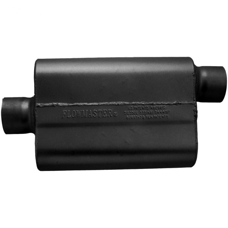 Flowmaster 40 Series Delta Flow 3-Inch Center Inlet/Offset Outlet Muffler - 943042