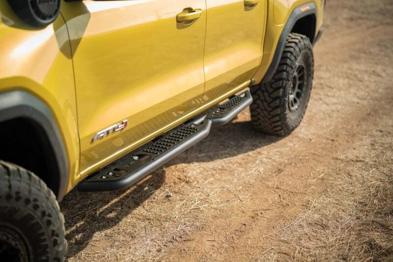 DV8 Offroad 23-24 Chevy Colorado OE Plus Side Steps - Black Steel