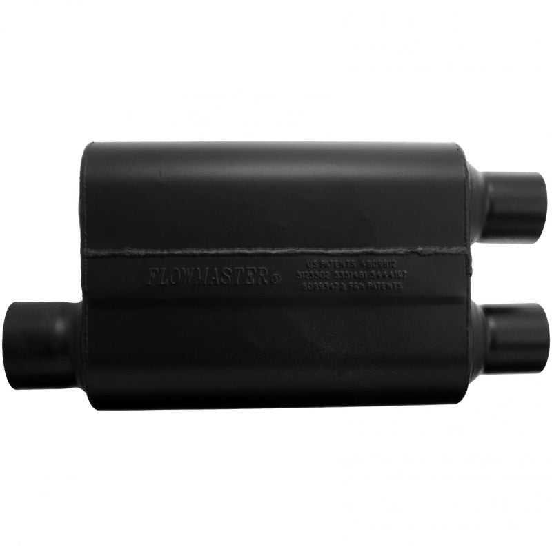 Flowmaster Super 44 Series 3-Inch Offset Inlet / Dual 2.5-Inch Outlets Muffler - 9430462