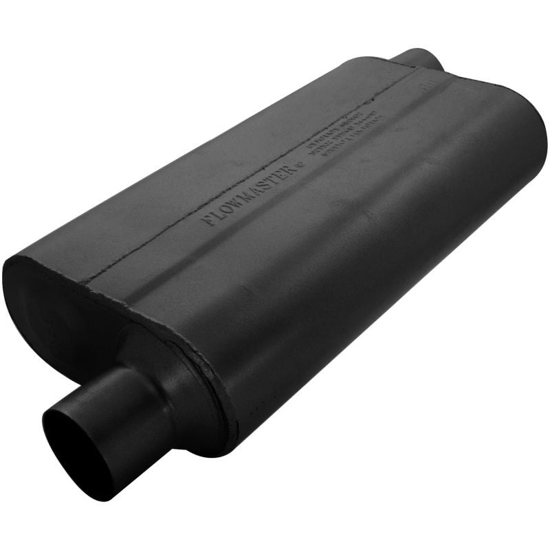 Flowmaster 50 Series Delta Flow 2.5-Inch Offset Inlet/Outlet Muffler - 942553