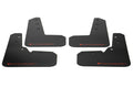 Rally Armor UR Mudflaps Black Urethane Red Logo - 2013-2017 Subaru XV Crosstrek