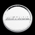 Method MRW 709-HD Bead Grip Center Cap - Chrome - Snap In