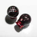Compressive Tuning Red Forged Carbon Shift Knob - Height Adjustable M12x1.25mm - Subaru Models